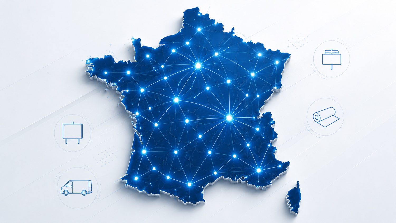 Carte du réseau national CREAPOSE